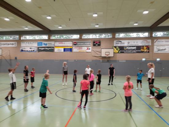 Ferienpassaktion der Handballer