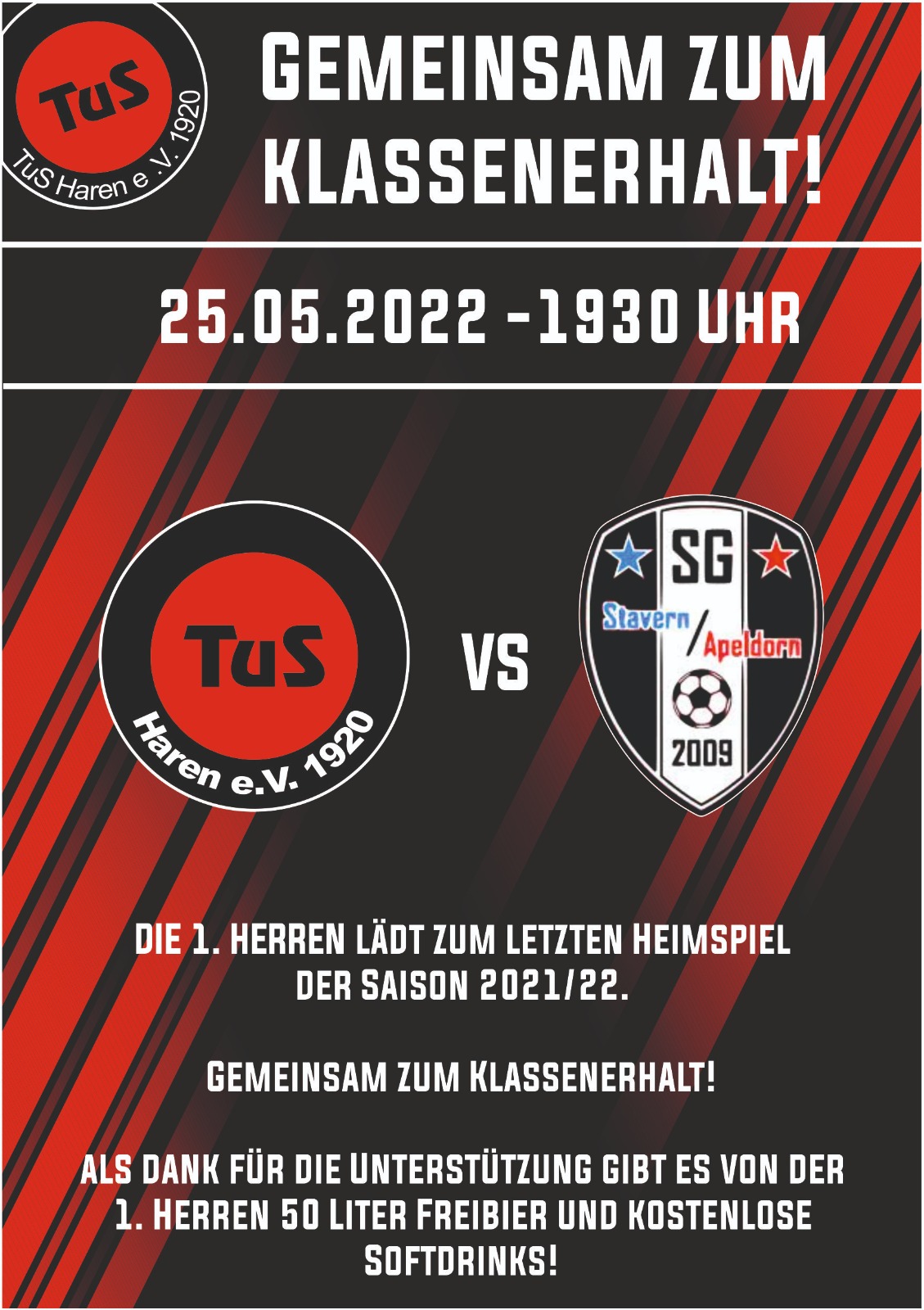 Letztes Heimspiel der 1. Herren